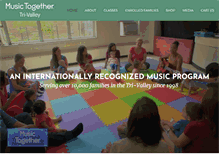 Tablet Screenshot of musictogether.net