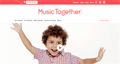 Desktop Screenshot of musictogether.com